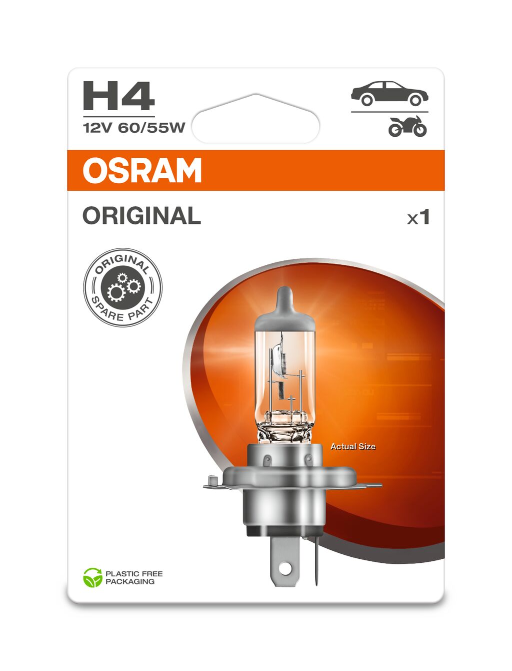 OSRAM ORIGINAL H4 BLI1 ECO